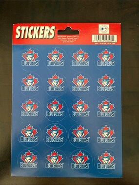 Vintage MLB Blue Jays stickers